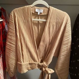 And other stories cross blouse